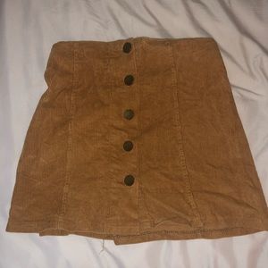 Corduroy Skirt